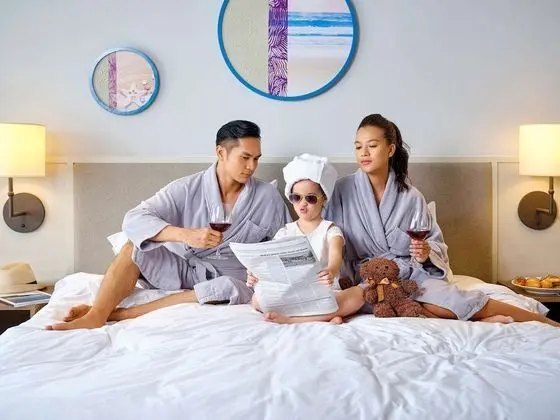 Deluxe Oda, 1 En Büyük (King) Boy Yatak, Deniz Manzaralı