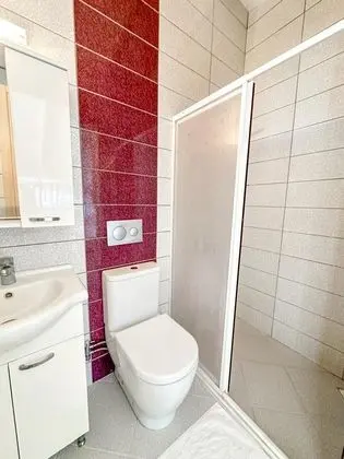 Studio,Deniz ve Bahçe Manzaralı,Balkon veya Teraslı