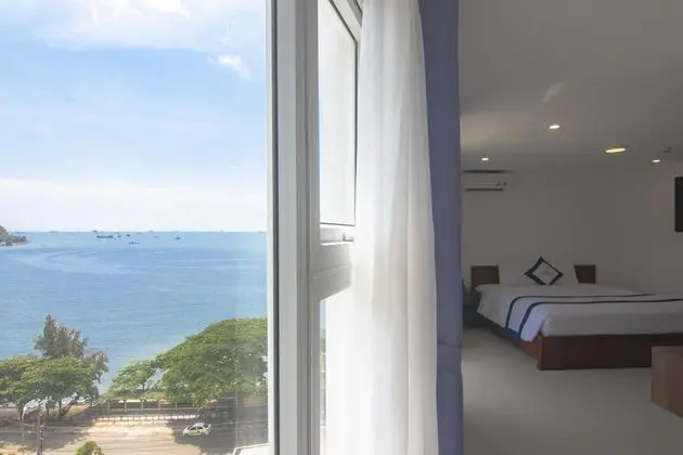 Deluxe Tek Büyük Yataklı Oda, 1 Yatak Odası, Sigara İçilmez, Deniz Manzaralı