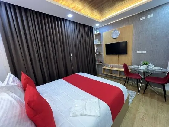 Deluxe Stüdyo, 1 Büyük (Queen) Boy Yatak