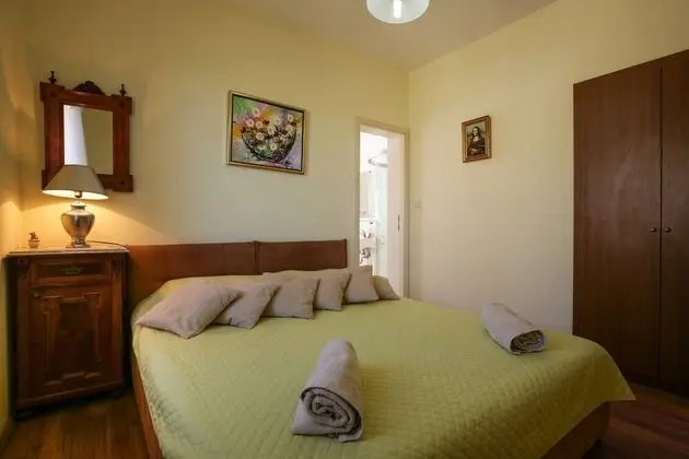 Apart Daire, 1 Yatak Odası, Balkon, Deniz Manzaralı (Villa Meskal A1)