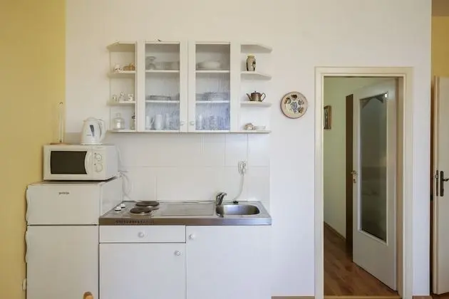 Apart Daire, 1 Yatak Odası, Balkon, Deniz Manzaralı (Villa Meskal A1)