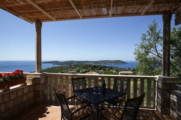 Apart Daire, 1 Yatak Odası, Balkon, Deniz Manzaralı (Villa Meskal A1)