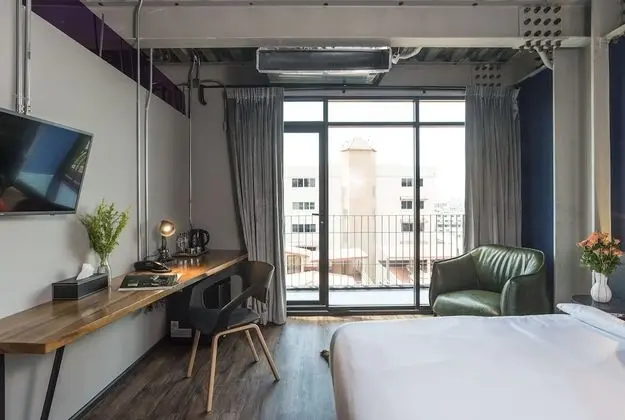Standard Stüdyo Süit, 1 Çift Kişilik Yatak, Balkon