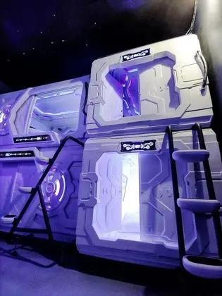Single Space Pod ( Single Bed) in Mixed Dormitory Room