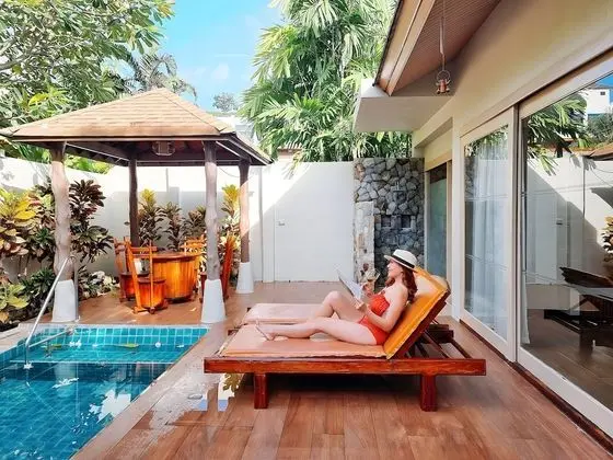 Villa, 1 Yatak Odası, Kişiye Özel Havuzlu