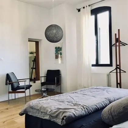 Design Kır Evi, Sıcak Su Havuzu, Havuz Manzaralı (Le Flat avec terrasse )