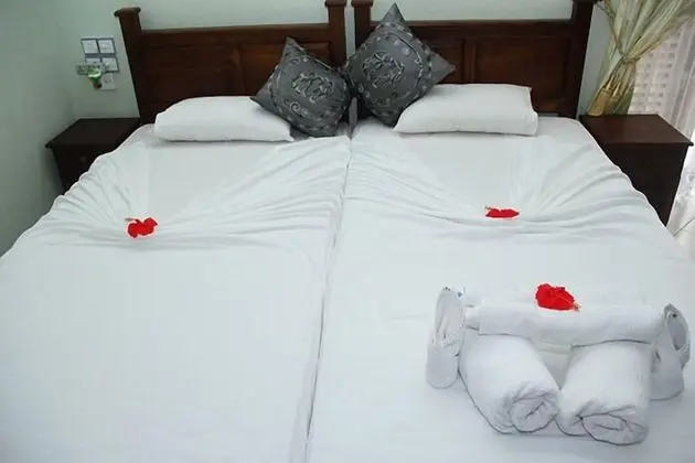 Deluxe Tek Büyük veya İki Ayrı Yataklı Oda, 2 Yatak Odası, Bahçe Manzaralı