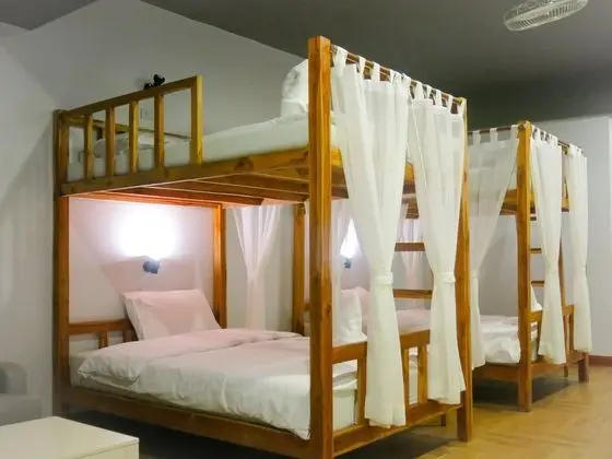 Private room with 4 beds & private bathroom