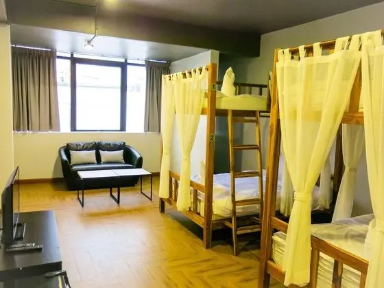 Private room with 4 beds & private bathroom