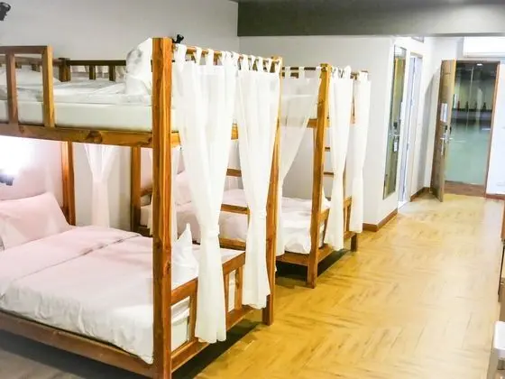 Private room with 4 beds & private bathroom