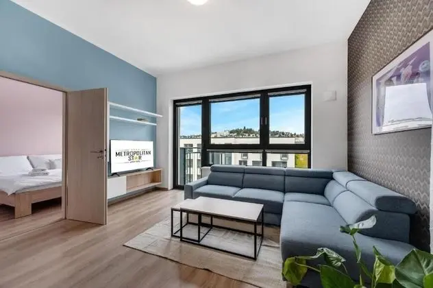 Deluxe Apart Daire, Teras