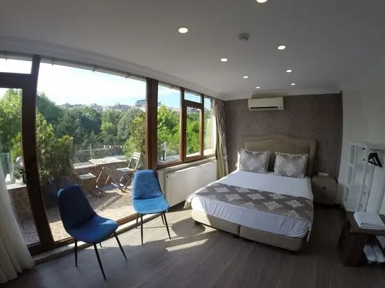 Deluxe Tek Büyük Yataklı Oda, Balkon