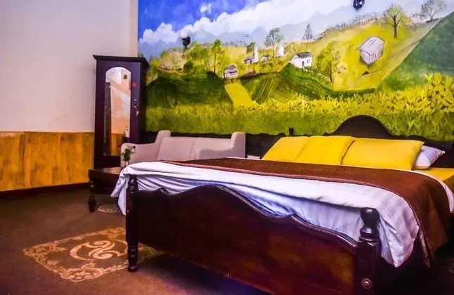 Deluxe Tek Büyük veya İki Ayrı Yataklı Oda, Balkon, Dağ Manzaralı