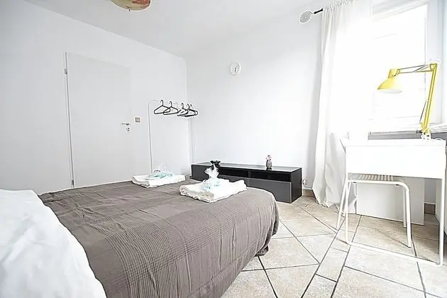 Tek Büyük Yataklı Oda, 1 Çift Kişilik Yatak, Ortak Banyo (Balcony, '1')