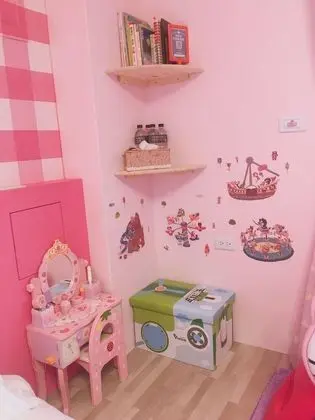Family Dört Kişilik Oda, Balkon (Pink)