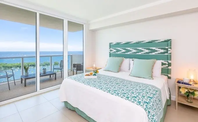 Deluxe Apart Daire, 1 En Büyük (King) Boy Yatak ve Çekyat, Balkon, Okyanus Manzaralı