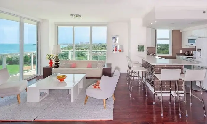 Deluxe Apart Daire, 1 En Büyük (King) Boy Yatak ve Çekyat, Balkon, Okyanus Manzaralı