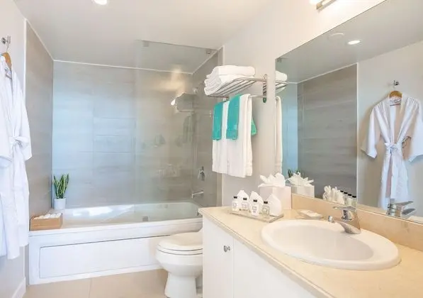 Deluxe Apart Daire, 1 En Büyük (King) Boy Yatak ve Çekyat, Balkon, Okyanus Manzaralı
