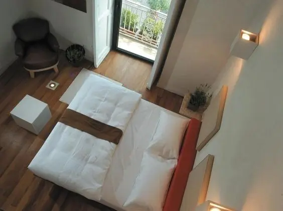 Deluxe Tek Büyük Yataklı Oda, 1 Çift Kişilik Yatak, Deniz Manzaralı (bathroom loft)