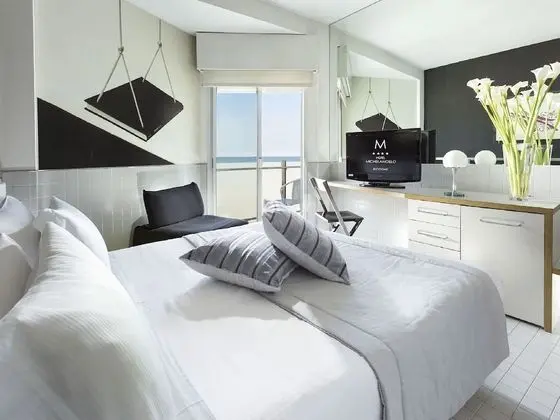 Standard Tek Büyük veya İki Ayrı Yataklı Oda, Balkon, Kısmi Deniz Manzaralı