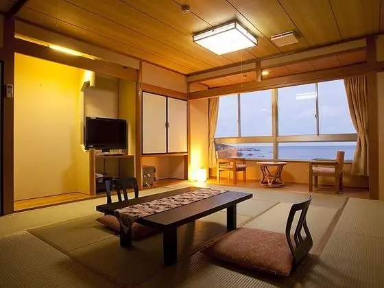 Traditional Oda, Deniz Manzaralı (Japanese Style)