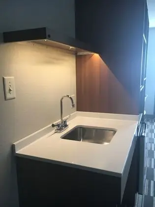 Stüdyo Süit, 1 Büyük (Queen) Boy Yatak, Engellilere Uygun, Sigara İçilmez (Roll-In Shower)