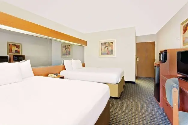 Standard Room, 2 Queen Beds, microwave, fridge