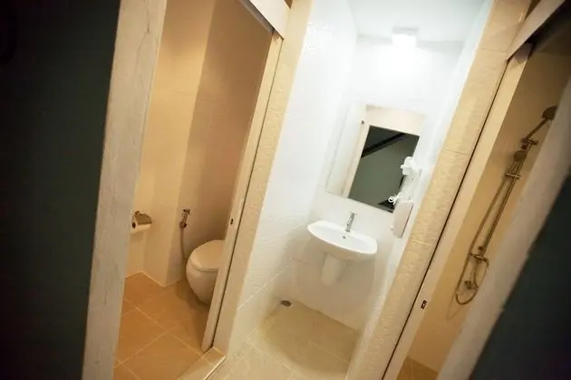 Triple Bed with Shared Bathroom