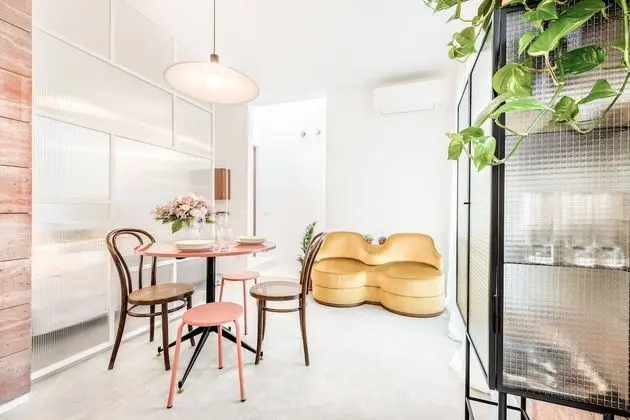 Design Süit, 1 Yatak Odası, Küçük Mutfak, Bahçe Manzaralı