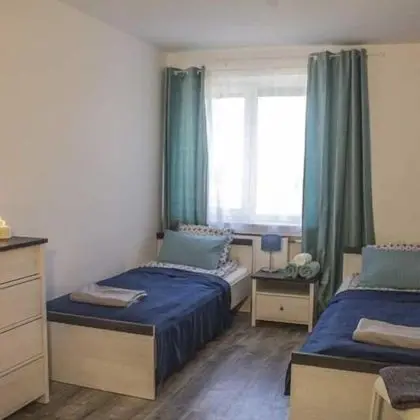Tek Büyük Yataklı Oda, 2 Tek Kişilik Yatak, Özel Banyo (2)