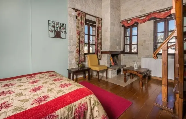 Dört Kişilik Oda, Şömine