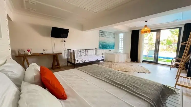 King Suite, Havuz ve Bahçe Manzaralı, Jakuzili
