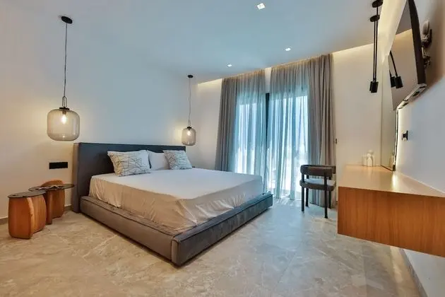 Grand Stüdyo Süit, 1 Yatak Odası, Kişiye Özel Havuzlu, Deniz Manzaralı