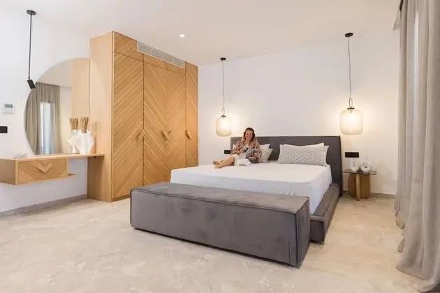 Süit, 2 Yatak Odası, Kişiye Özel Havuzlu, Deniz Manzaralı