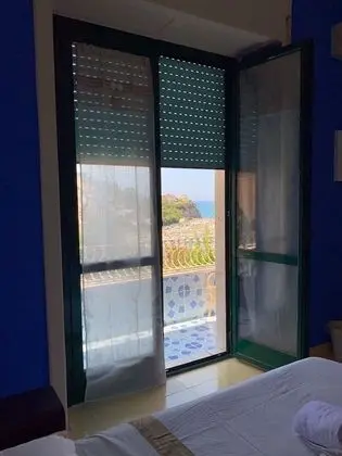Panoramic Tek Büyük Yataklı Oda, Balkon, Deniz Manzaralı