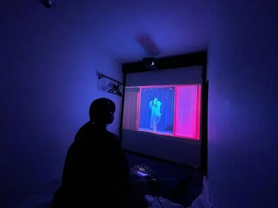 Oda, Sadece kadınlar için (Theater Pod, 80 Inch Projector)