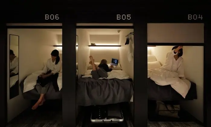 Kulübe, Karma Ranzalı Oda (Neighboring Smart Pods, for Two)