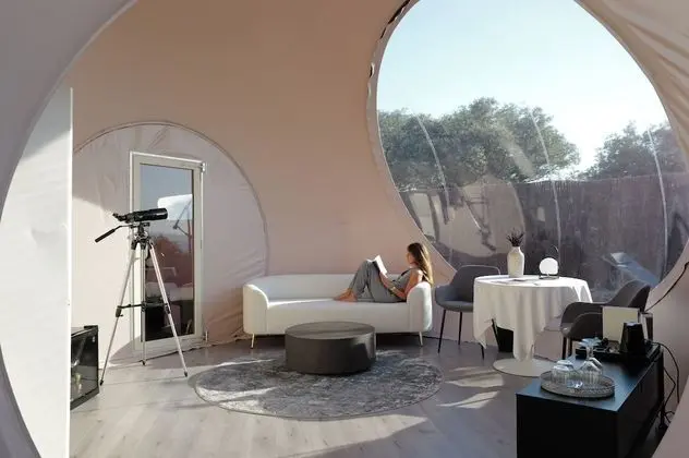 Suite Deluxe - Luna privada con vistas panorámicas al cielo y jacuzzi