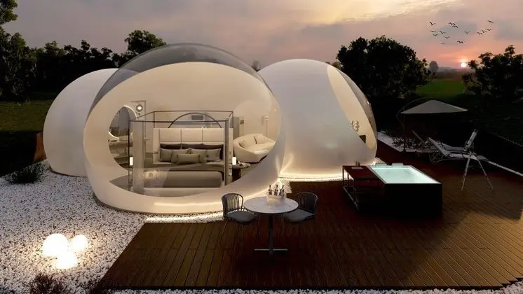 Suite Deluxe - Luna privada con vistas panorámicas al cielo y jacuzzi