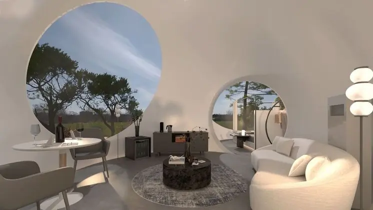 Suite Deluxe - Luna privada con vistas panorámicas al cielo y jacuzzi