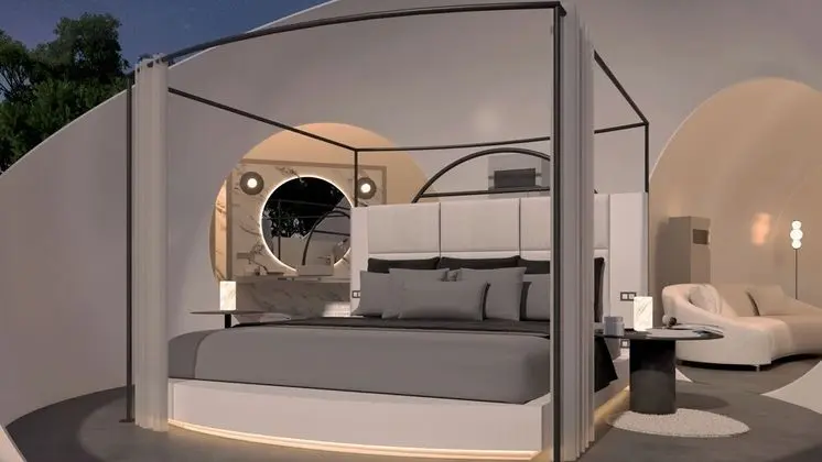 Suite Deluxe - Luna privada con vistas panorámicas al cielo y jacuzzi