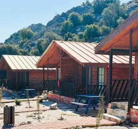 Bungalow Aile Odası, Deniz ve Dağ Manzaralı, Balkonlu