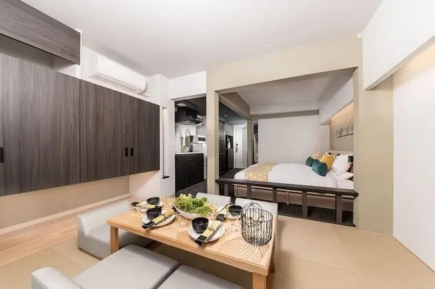 Apart Daire, Sigara İçilmez, Bağlantılı Odalar (Japanese)