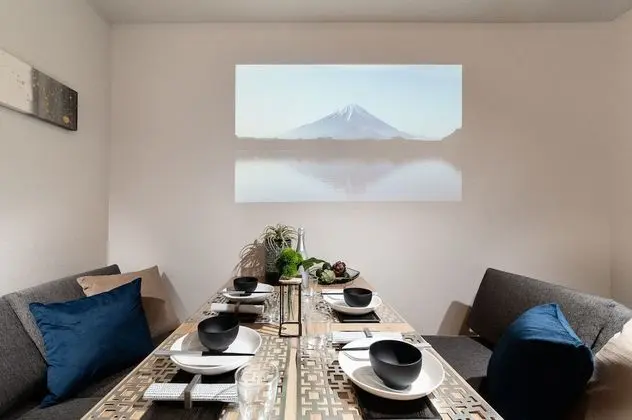 Apart Daire, Sigara İçilmez (Theater, 4 Single-Beds)