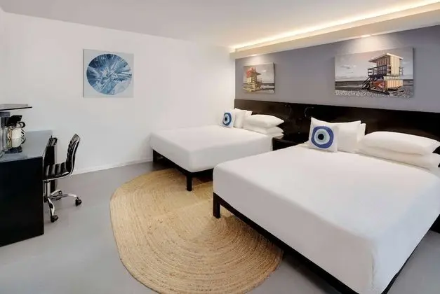 Oda, 2 Büyük (Queen) Boy Yatak, Sigara İçilmez (Oversized Room)