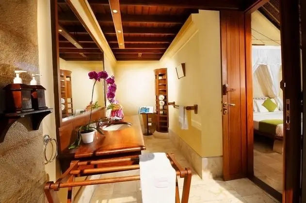 Standard Villa, Balkon (Courtyard Hotspring)