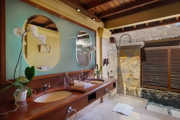 Standard Villa, Balkon (Courtyard Hotspring)