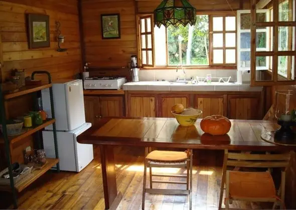 Comfort Dağ Evi, 3 Yatak Odası, 2 Banyolu, Bahçe Manzaralı (Eco Chalet)