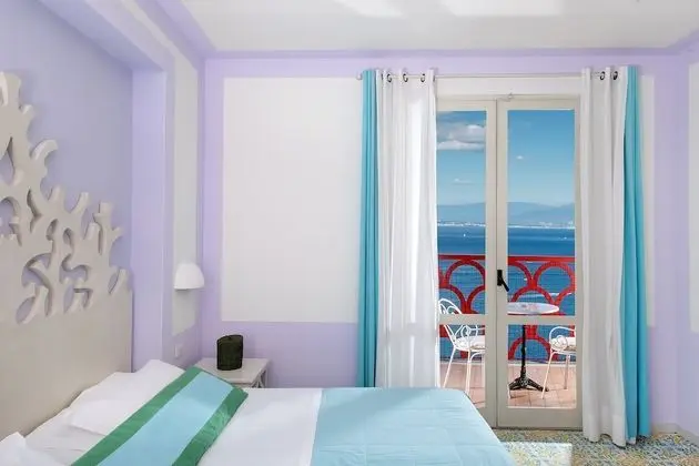 Classic Tek Büyük Yataklı Oda, 1 Çift Kişilik veya 2 Tek Kişilik Yatak, Balkon, Deniz Manzaralı